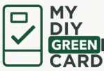 My DIY Green Card Foot Logo